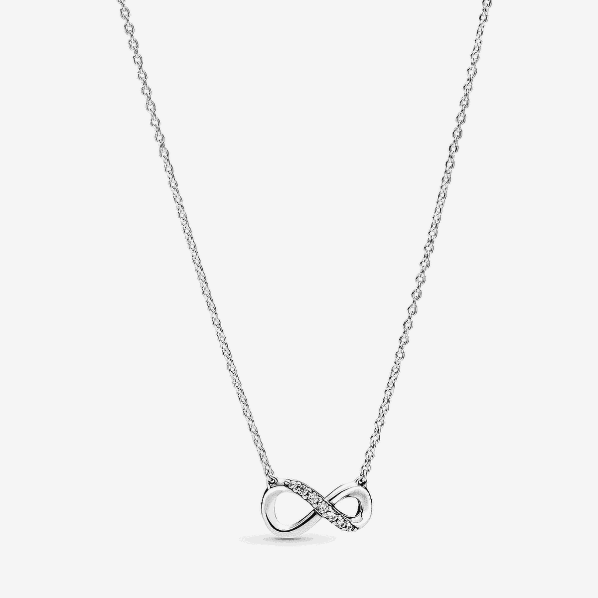 Collar Pandora Infinito Brillante de plata con símbolo infinito - 398821C01