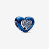 Charm Pandora Corazón Giratorio Azul 792750C01