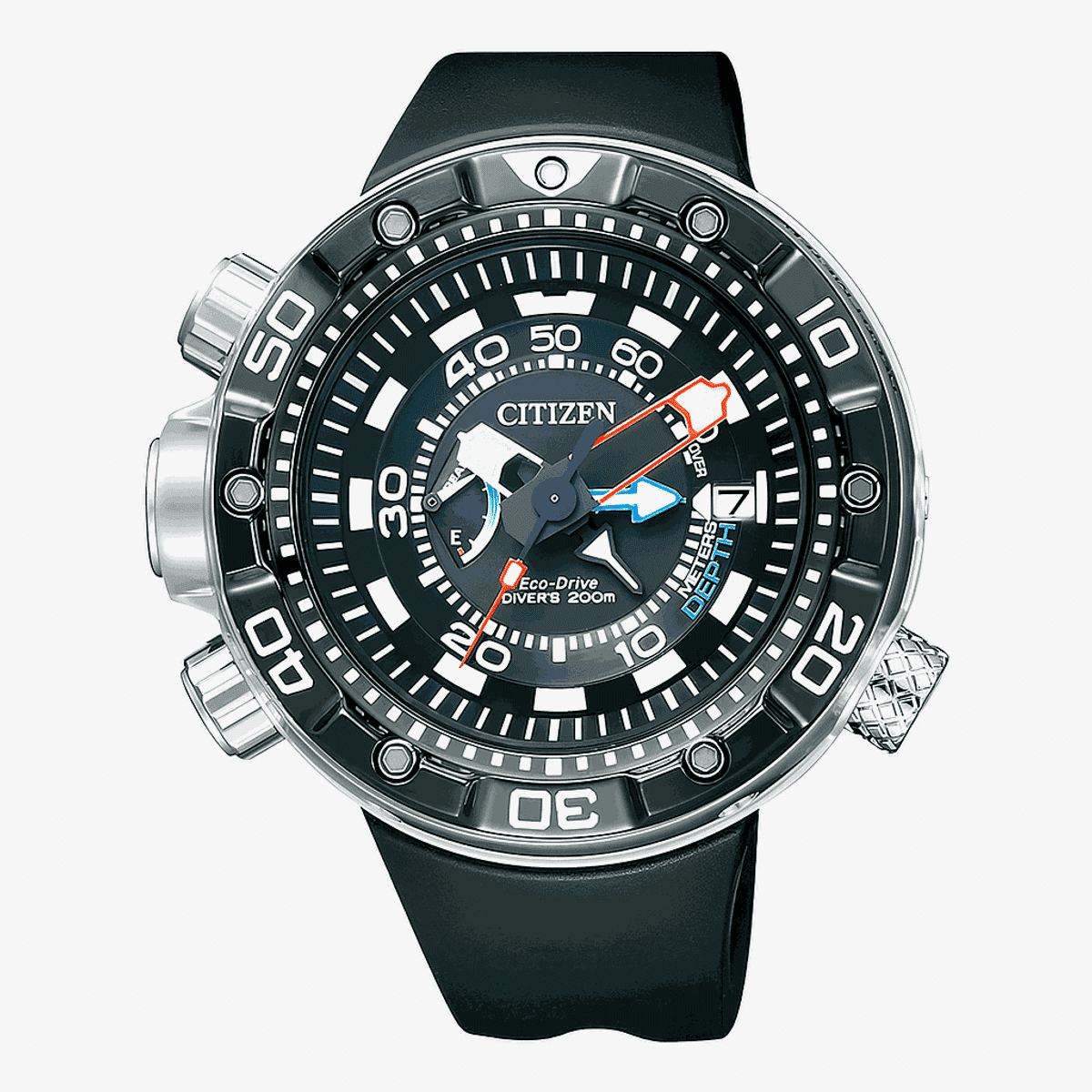 Reloj Citizen Promaster Aqualand Eco Drive Negro - BN2024-05E