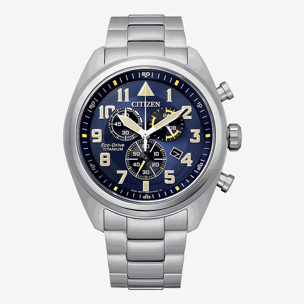 Reloj Citizen Garrison Esfera Azul Crono - AT2480-81L