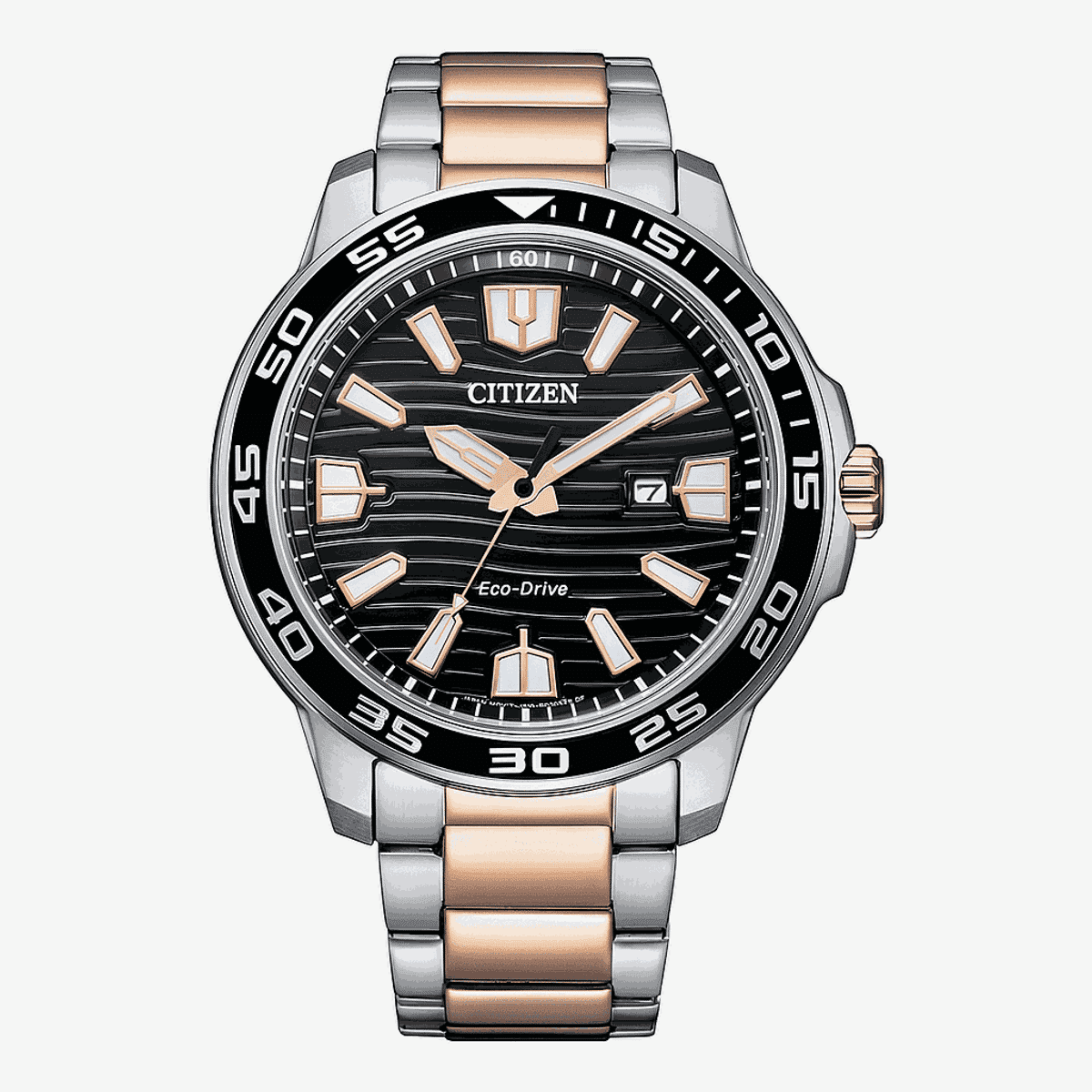 Reloj Citizen OF Collection 3 Agujas Brazalete Bicolor - AW1524-84E