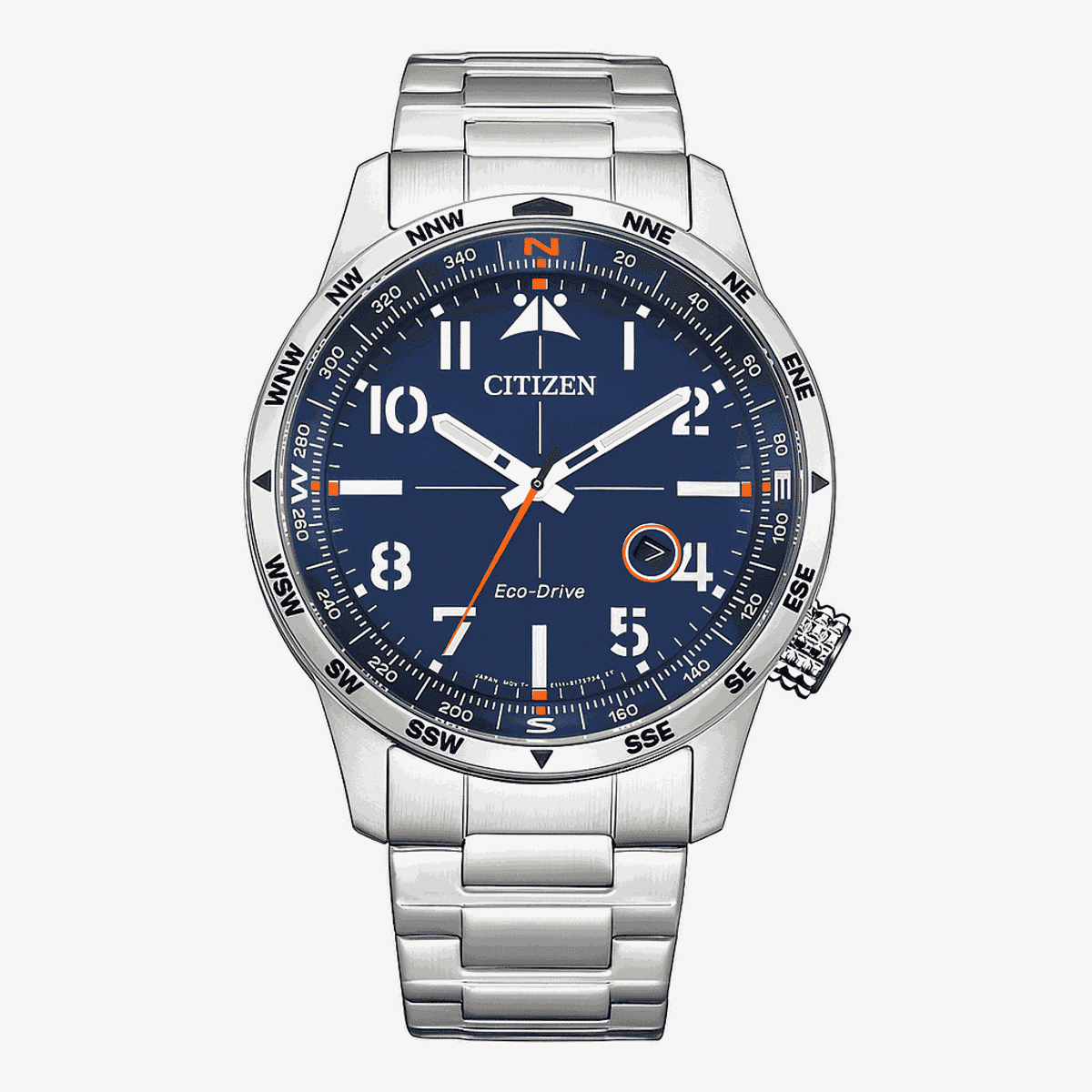 Reloj Citizen OF Collection 3 Agujas Esfera Azul Hombre - BM7550-87L
