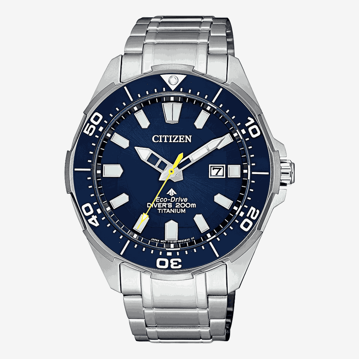 Reloj Citizen Promaster Dive con esfera azul y brazalete de acero - BN0201-88L