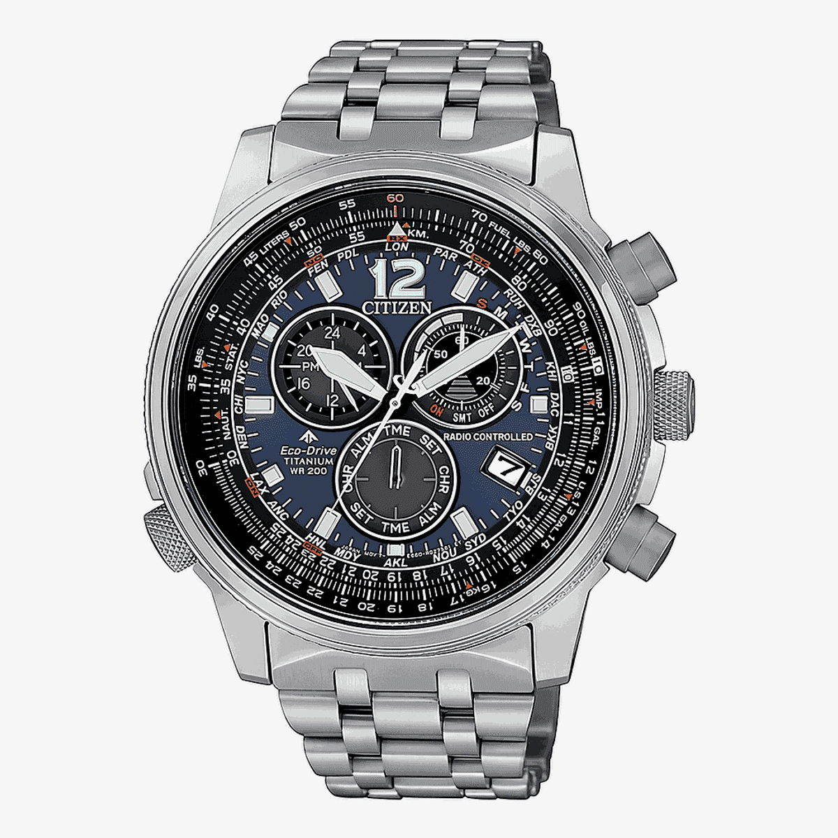 Reloj Citizen Radiocontrolado Esfera Bicolor - CB5850-80L