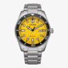 Reloj Citizen OF Collection Esfera Amarilla AW1760-81Z