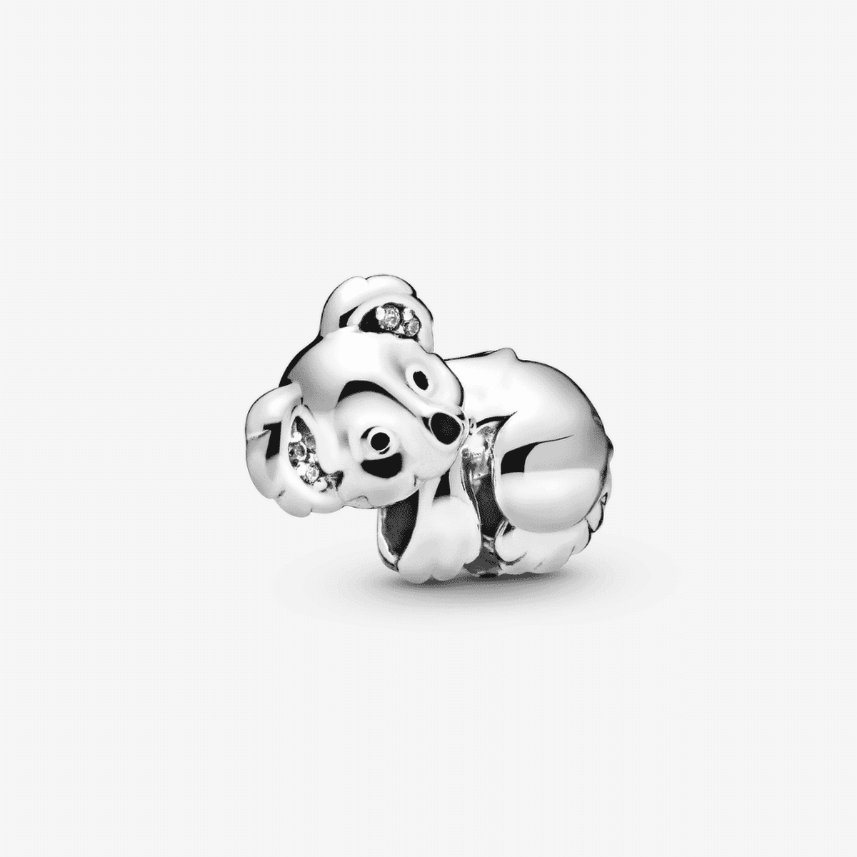 Charm Pandora Koala en plata de ley con diseño tridimensional - 798431C01