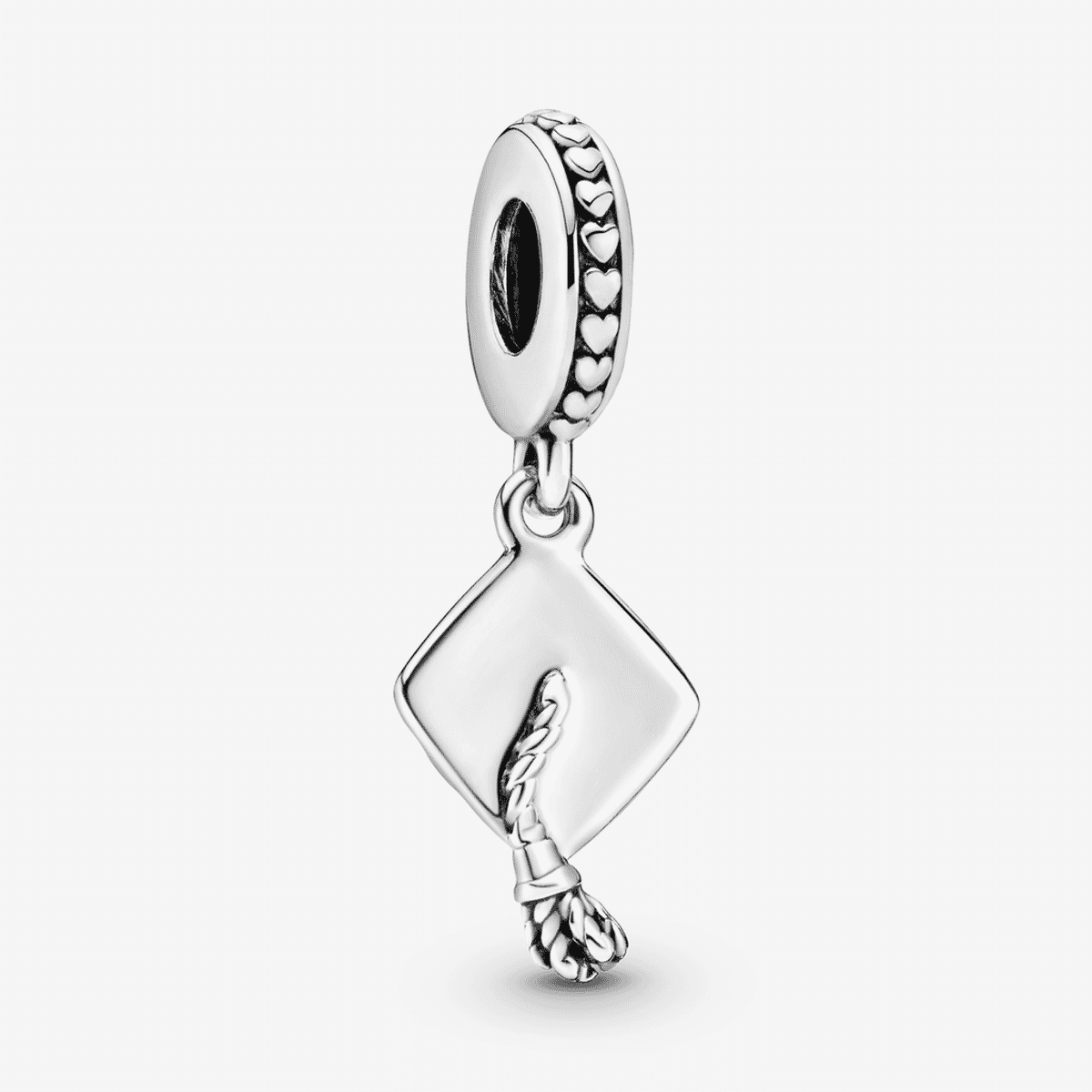 Charm colgante birrete de graduación Pandora en plata - 791892