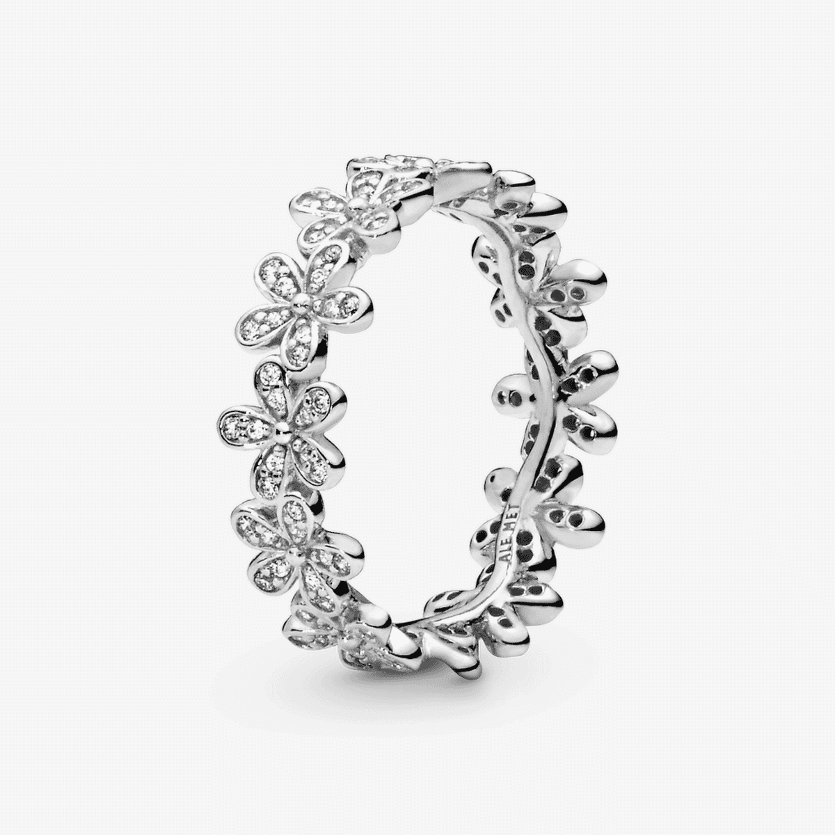 Anillo Pandora Margaritas Deslumbrantes en plata con diseño floral y circonitas - 190934CZ