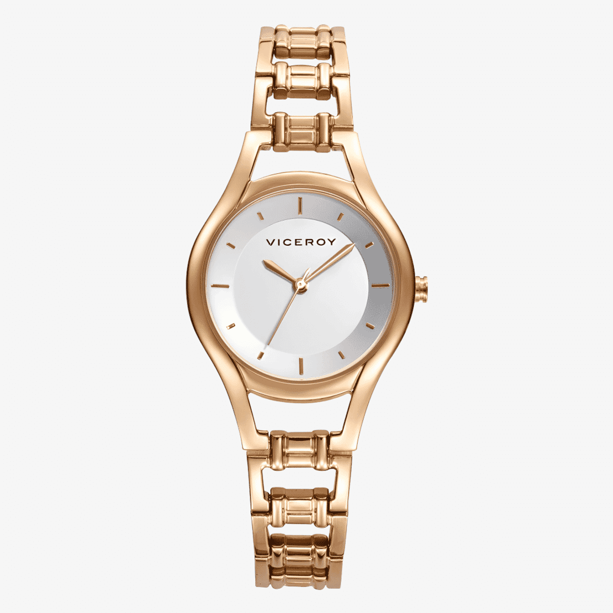 Reloj Viceroy Air, Brazalete Acero Dorado, Esfera Blanca - 401146-87