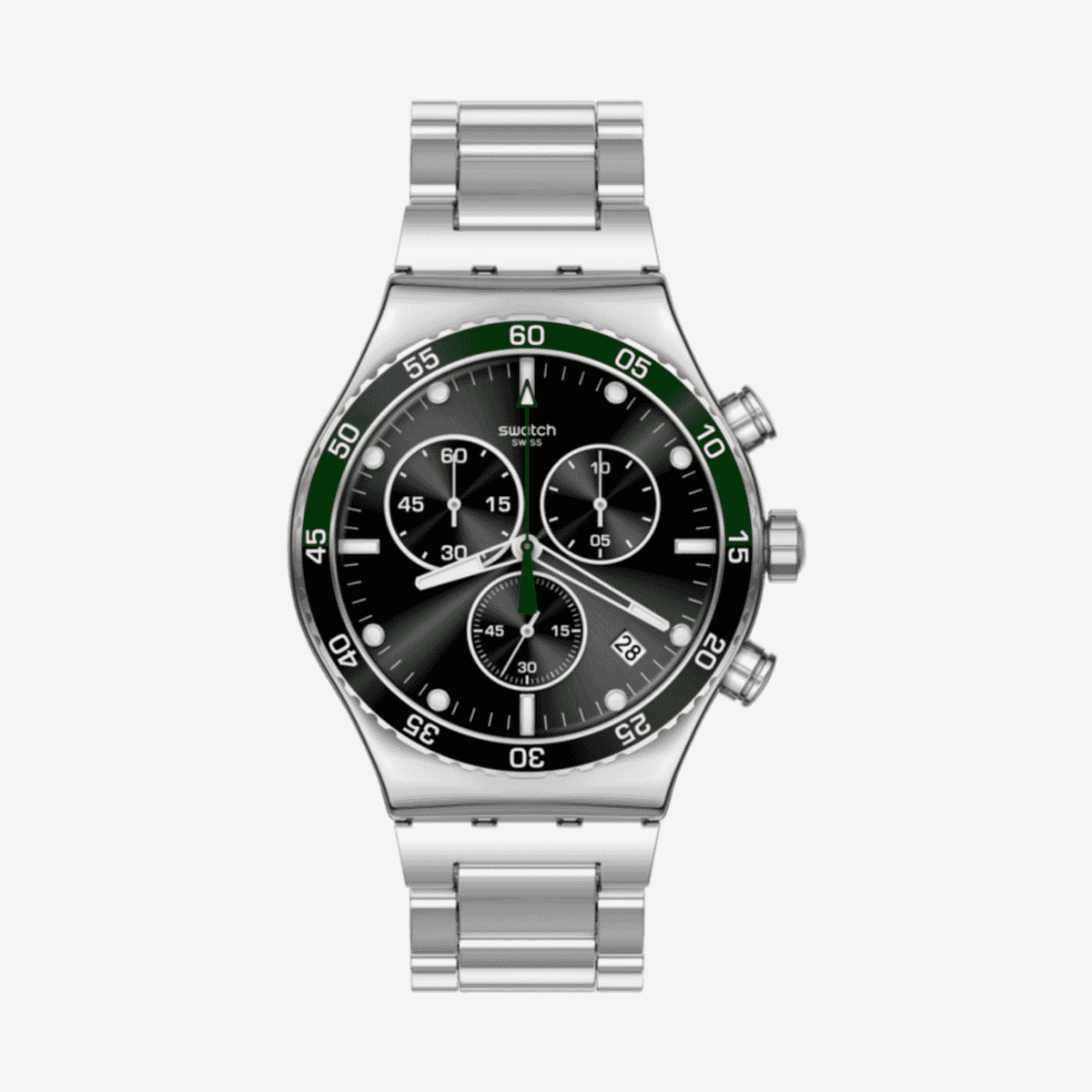 Reloj Swatch Dark Green Irony - YVS506G