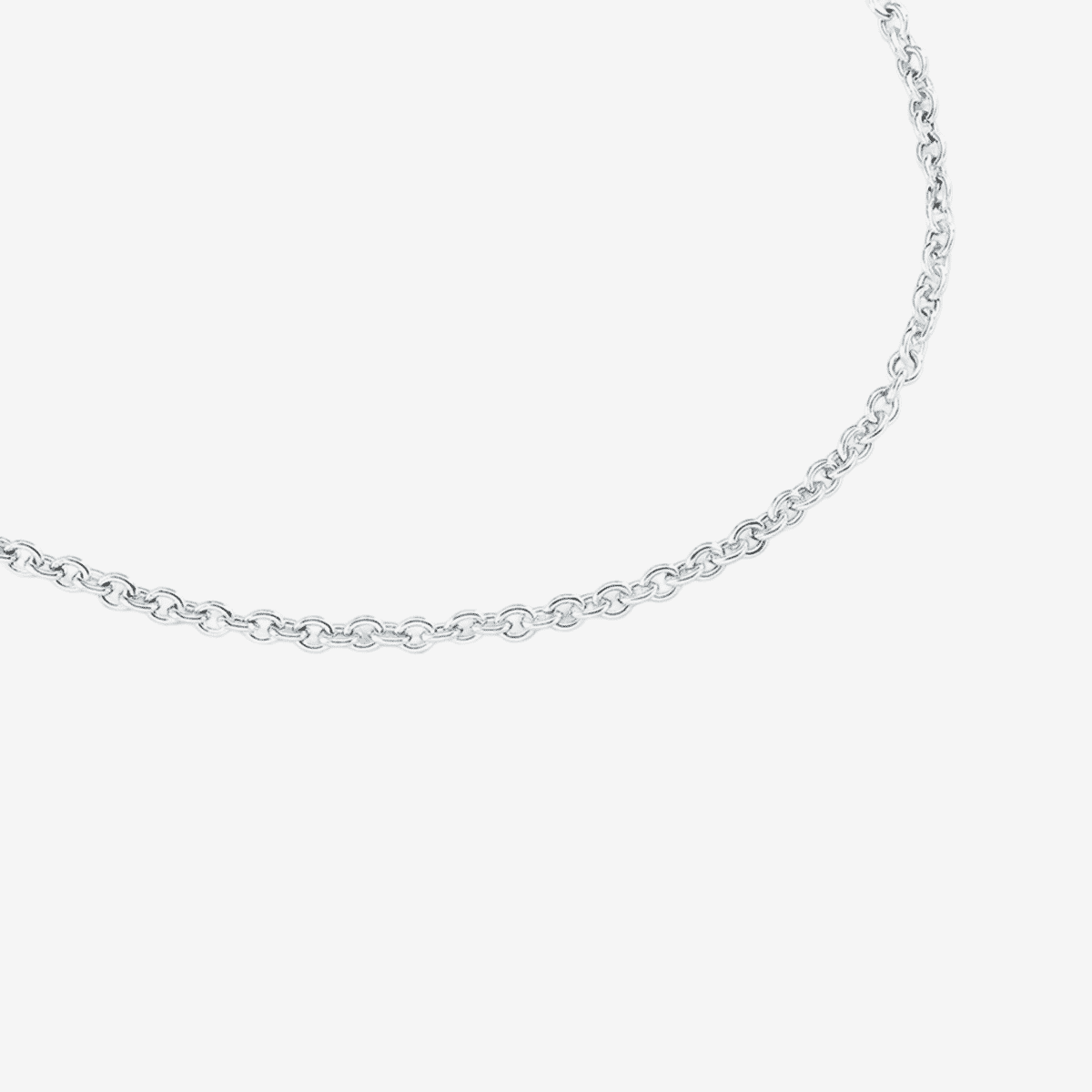 Collar corto Baseforcat de Agatha Paris en acabado plateado, vista de la cadena - 2651284-064-TU