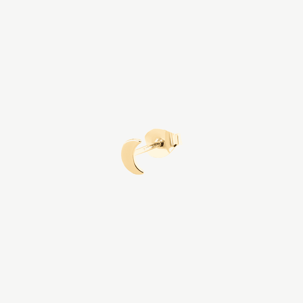 Piercing mini luna de Agatha Paris en acabado dorado - 2390036-157-TU