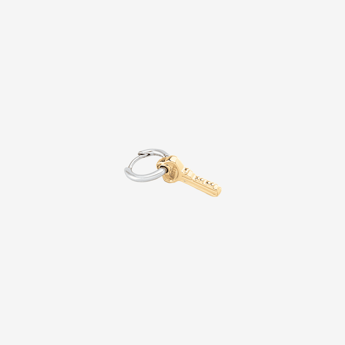 Piercing criolla mini llave de Agatha Paris en oro y plata - 2380569-113-TU