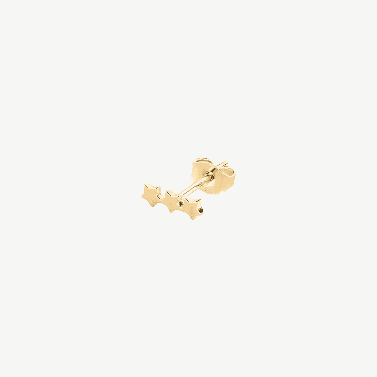 Piercing Mini Triostar Agatha Paris dorado con diseño de estrellas - 2390055-157-TU