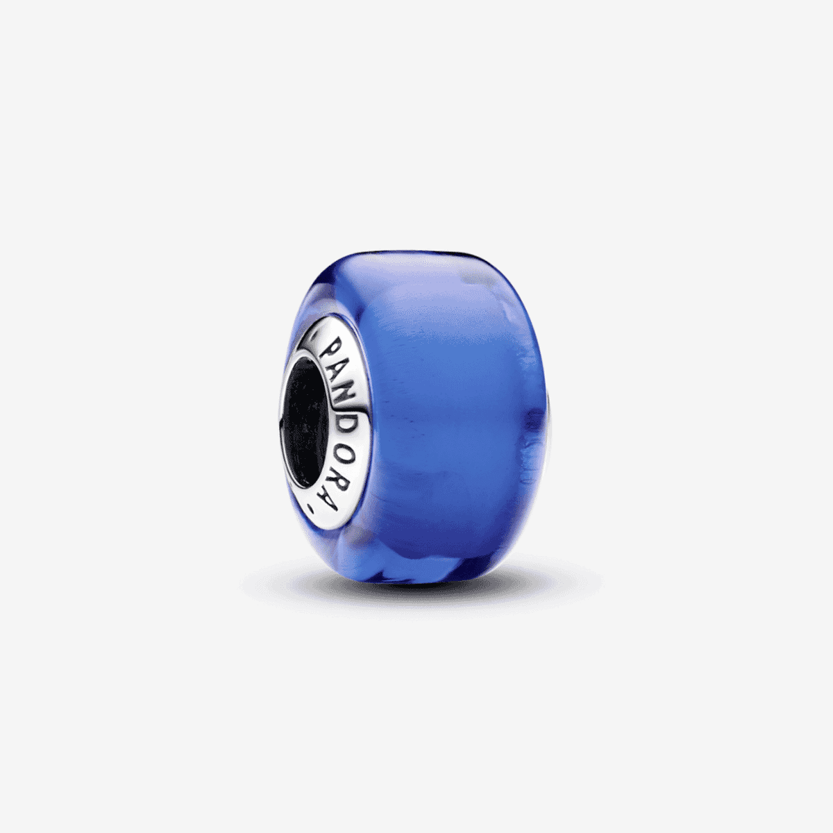 Charm Pandora Mini de cristal de Murano en azul intenso - 793105C00