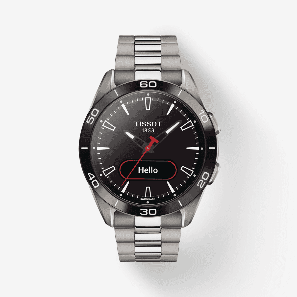 Reloj Tissot T-Touch Connect Sport Brazalete Acero - T1534204405100