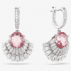 Pendientes Idyllia. Caracola, Rosas, Baño de rodio 5680295