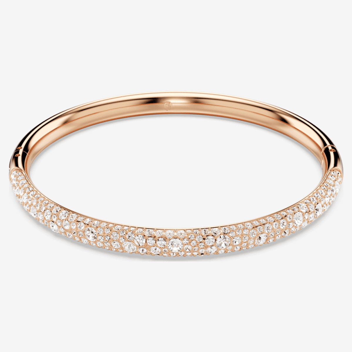 Brazalete Meteora Swarovski oro rosa con cristales pavé - swa-5688610