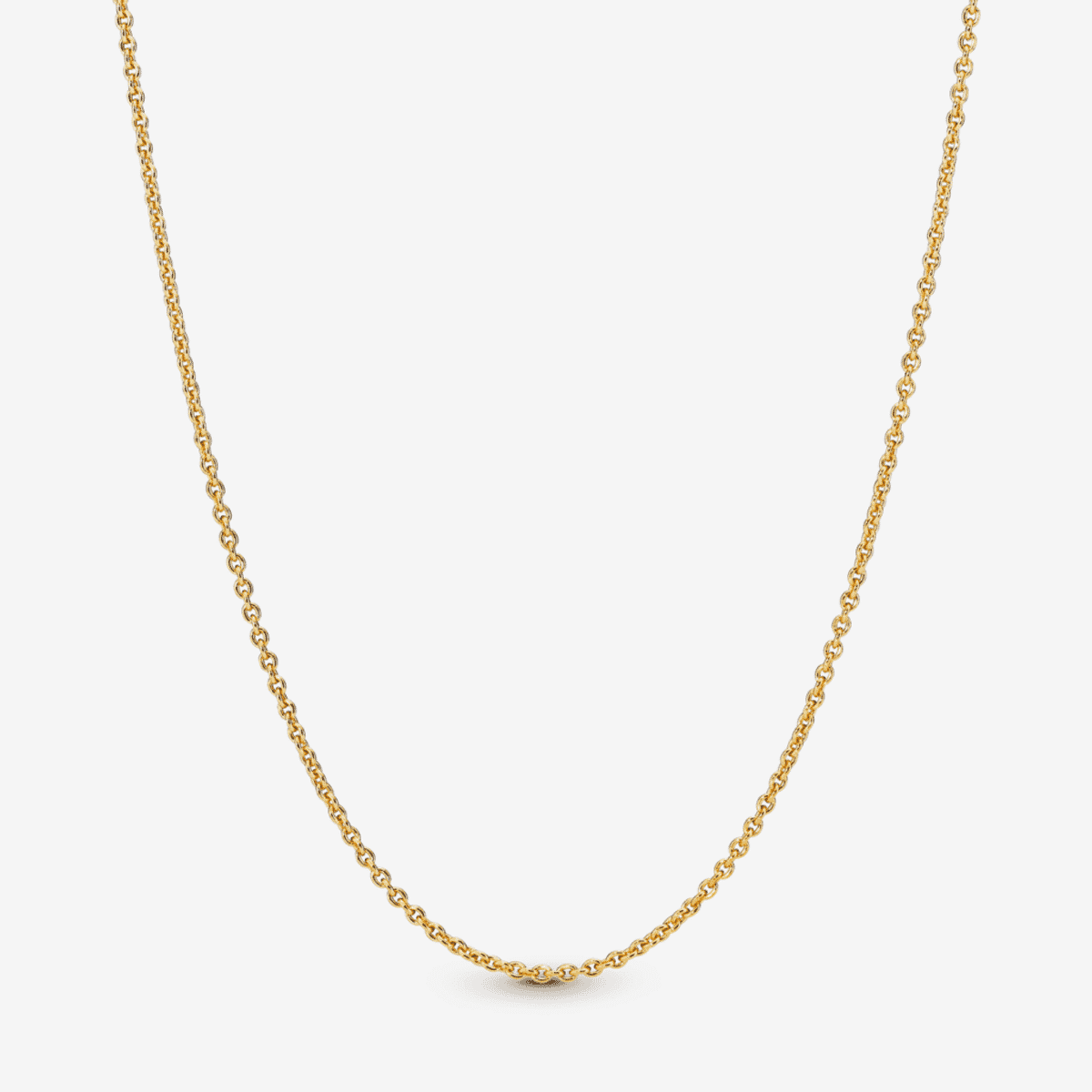 Collar Pandora Cable en baño de oro - 368727C00