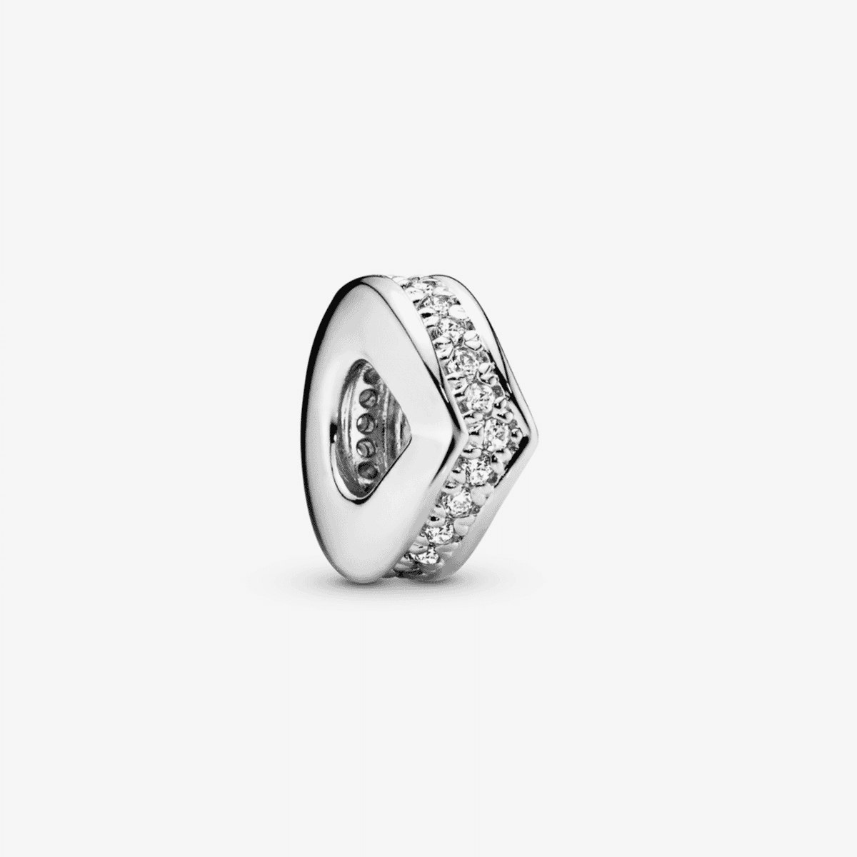 Separador Pandora en plata de ley Deseo Reluciente con cristales - 797808CZ