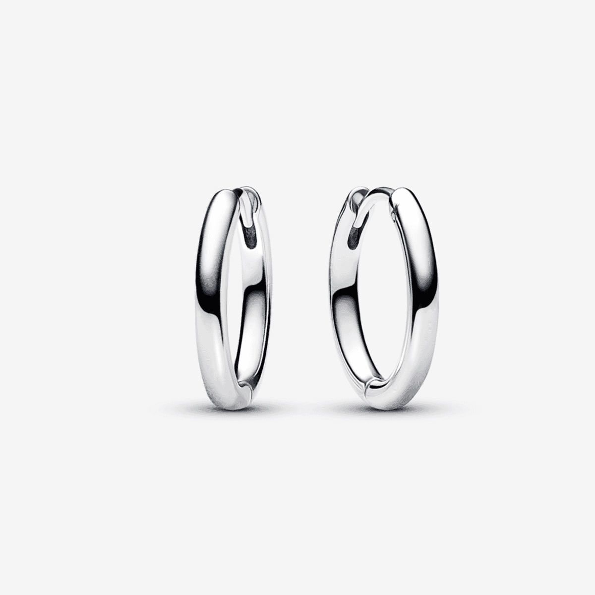Pendientes de Aro Pandora Moments de 18mm en plata de ley para charm - 293355C00