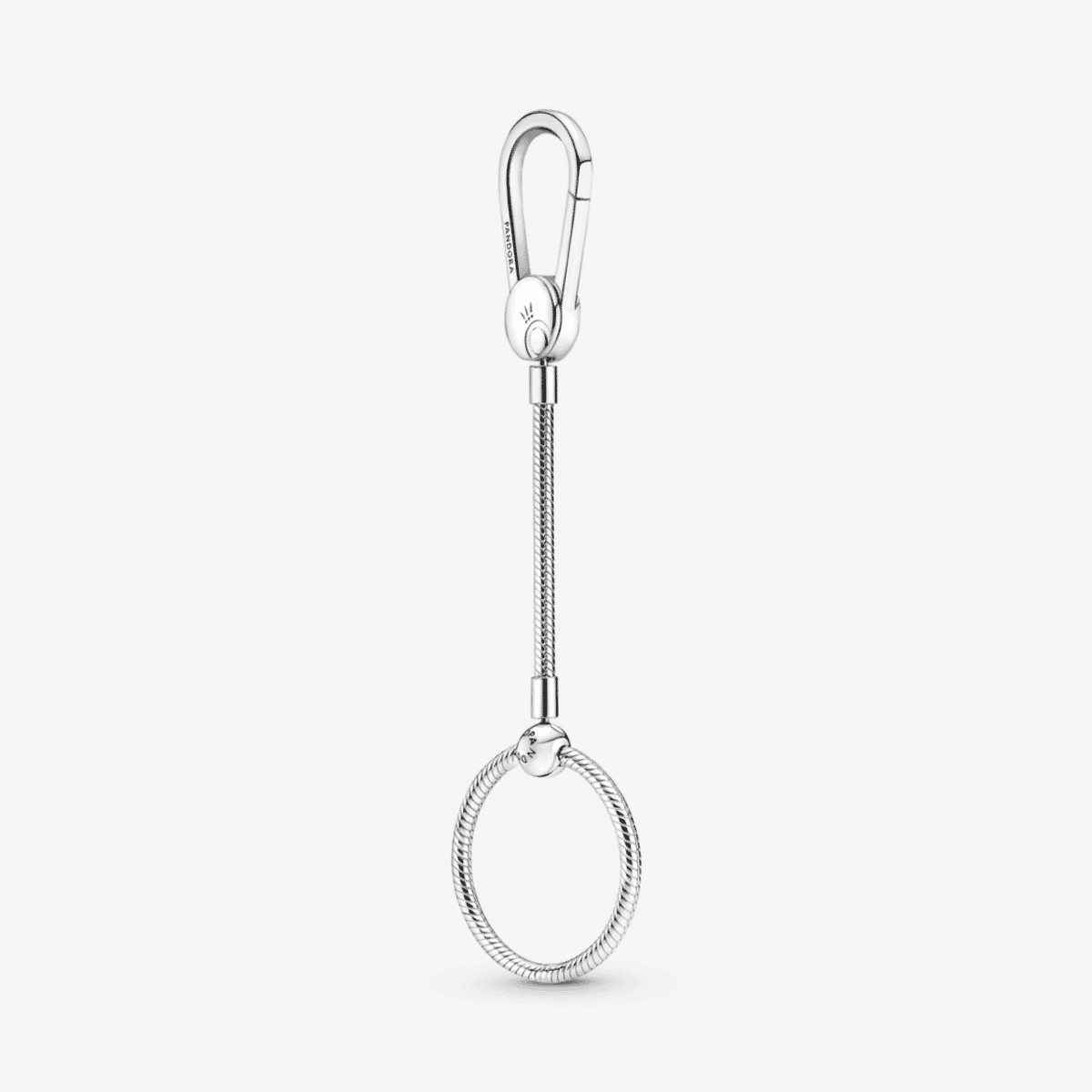 Colgante Pandora de bolso para charms en plata de ley - vista frontal - 399571C00