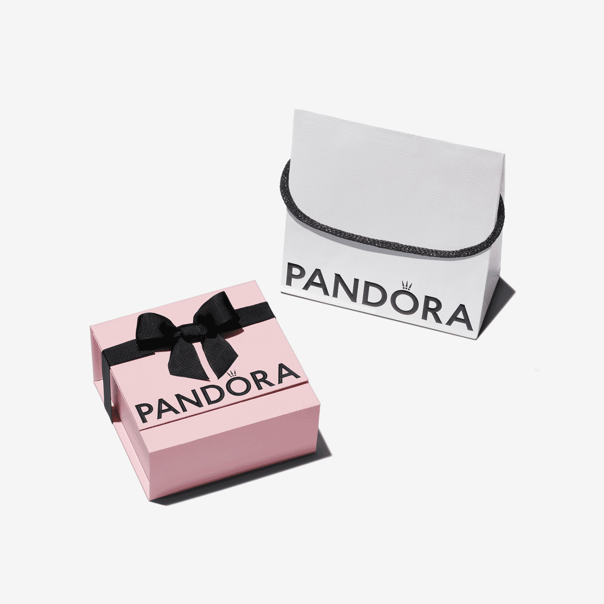 Caja de Regalo Rosa Premium Pandora con bolsa de regalo - A009