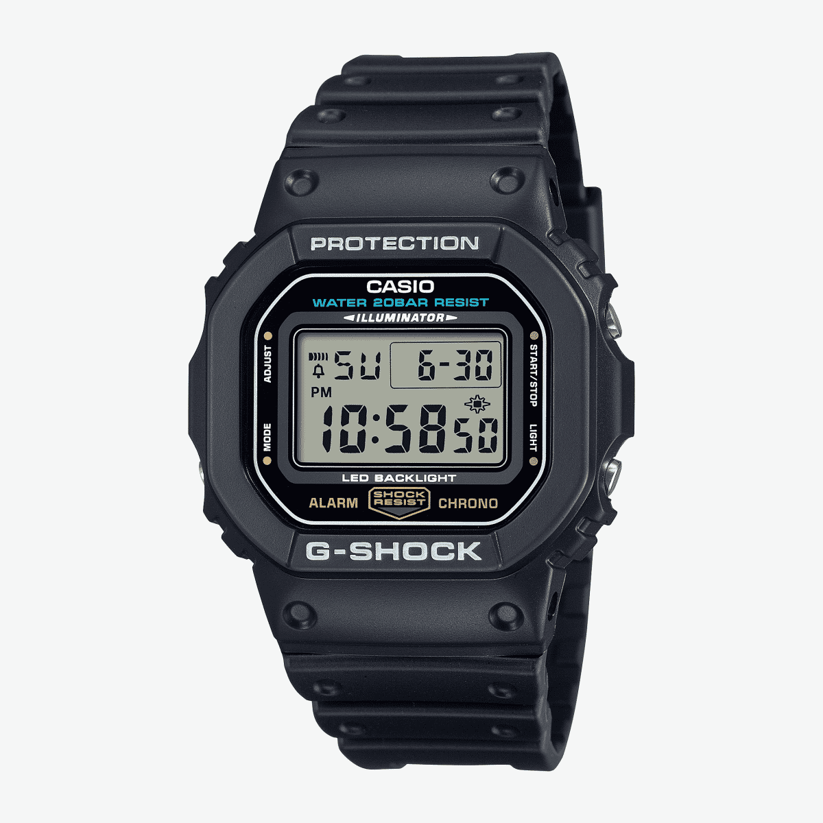 Reloj Casio G-Shock Digital DW-5600UE-1ER con brazalete negro y esfera negra Reloj Casio G-Shock Digital DW-5600UE-1ER con brazalete negro y esfera negra