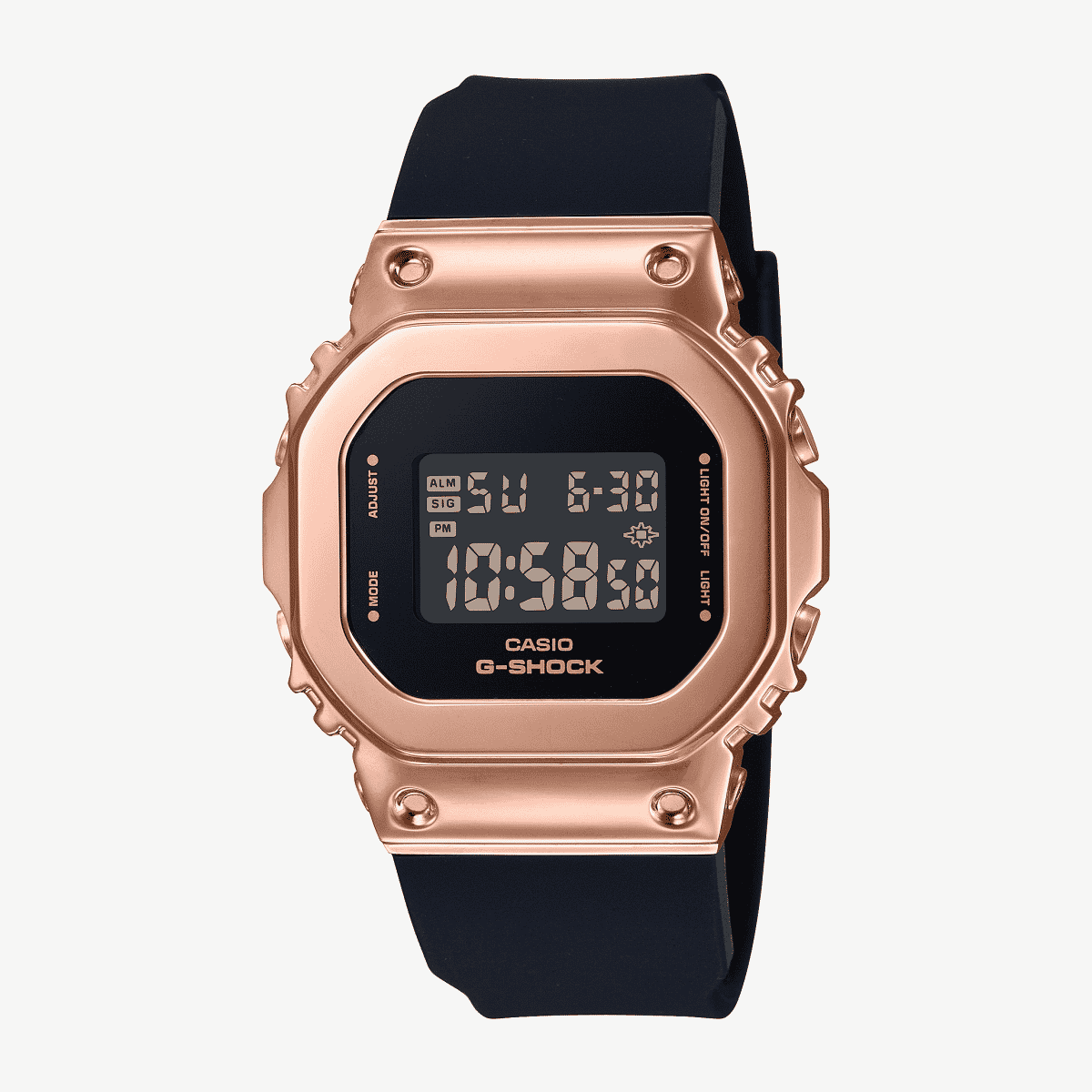 Reloj Casio G-Shock Digital GM-S5600PG-1ER con brazalete negro y esfera negra Reloj Casio G-Shock Digital GM-S5600PG-1ER con brazalete negro y esfera negra