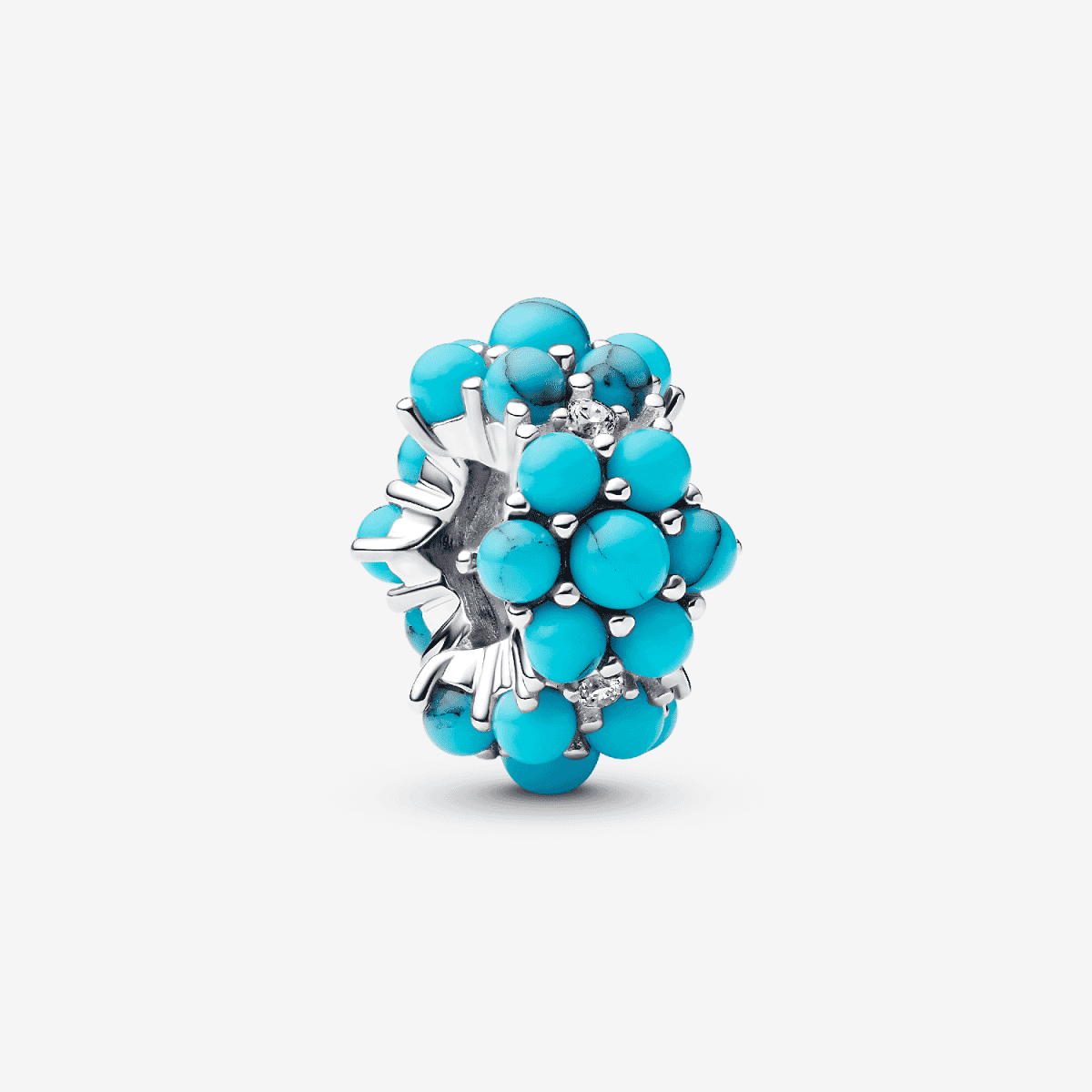 Charm Océano de Color Turquesa en plata de primera ley y color turquesa - 793897C02
