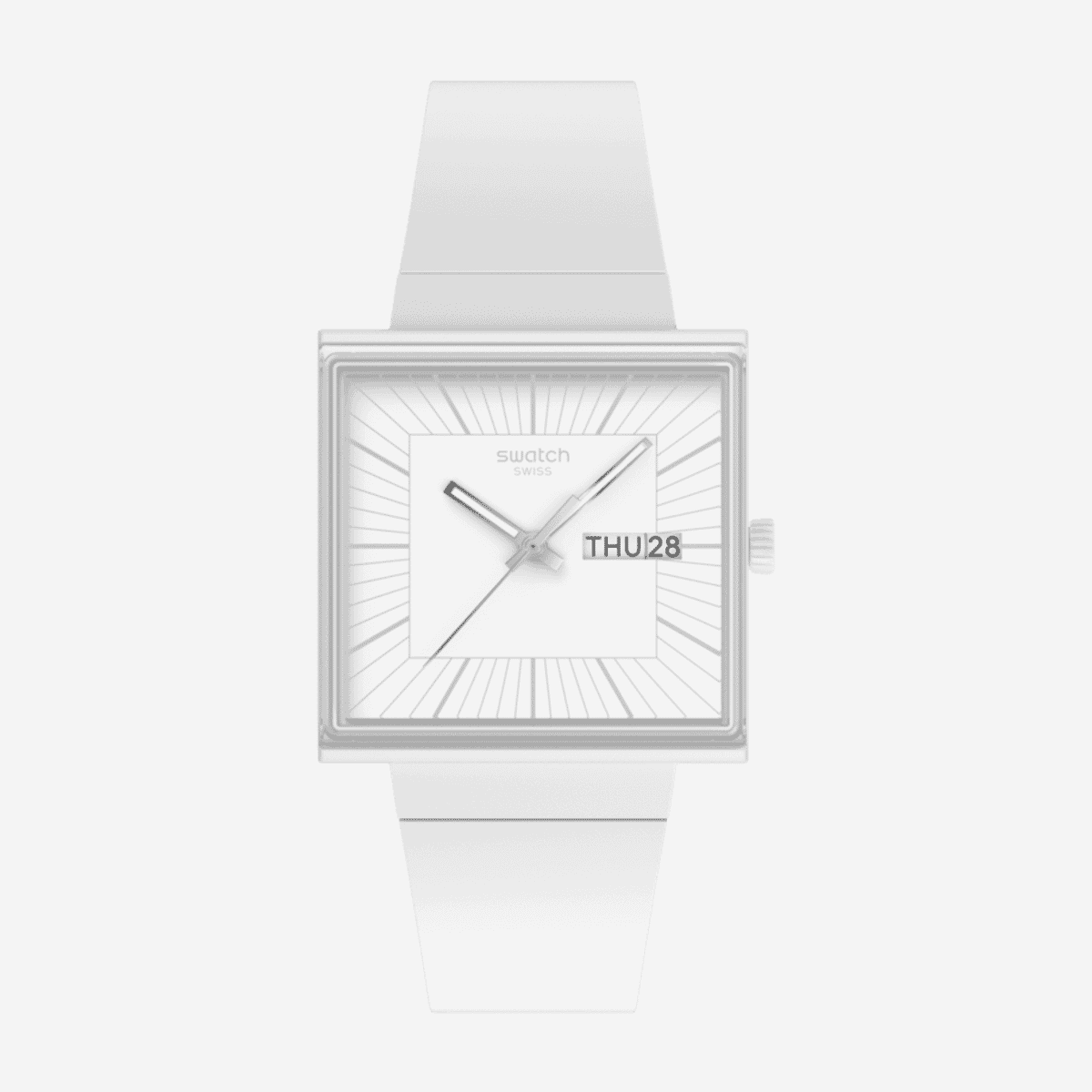 Reloj Swatch What If…allwhite? con correa y esfera blancas - SO34W700 Reloj Swatch What If…allwhite? con correa y esfera blancas - SO34W700