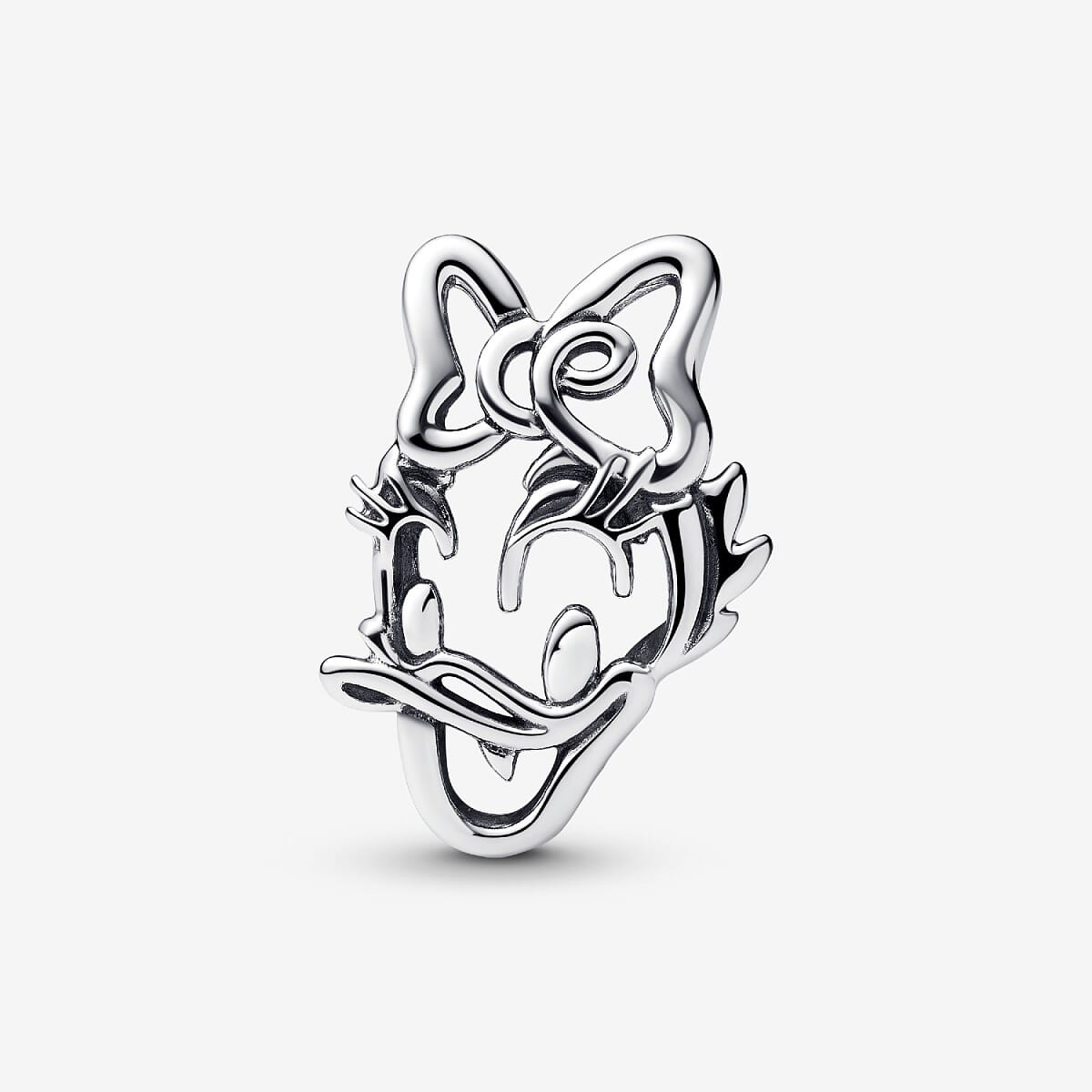 Charm Pata Daisy en Filigrana de Disney en plata de primera ley vista frontal - 793910C00