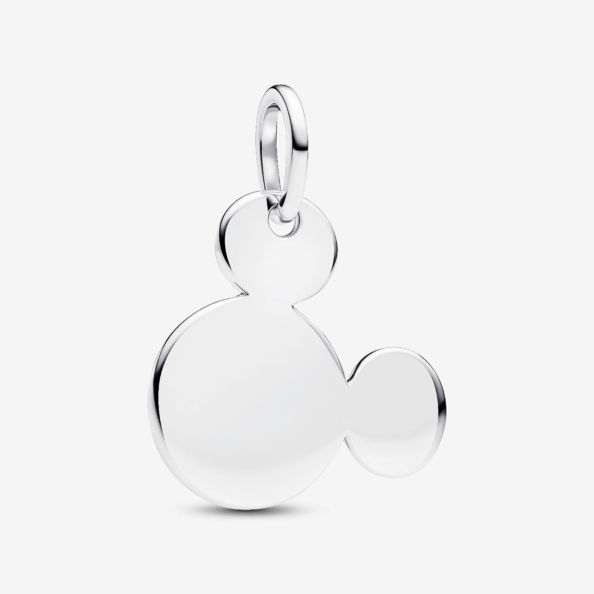 Charm Colgante Grabable Mickey Mouse de Disney en plata de ley vista frontal - 793994C00
