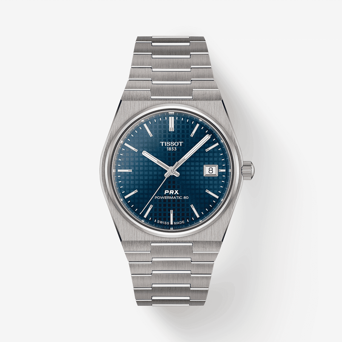 Reloj Tissot PRX Titanio 38mm Esfera Azul - T1378074404100