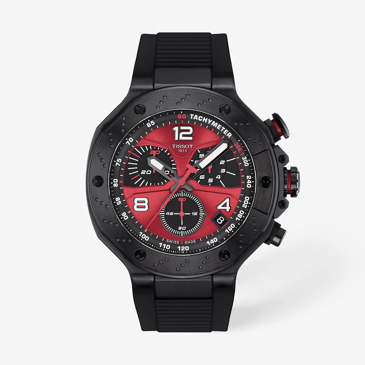 Reloj Tissot T-Race MotoGP 2026 45mm Esfera Roja - T1414173742200