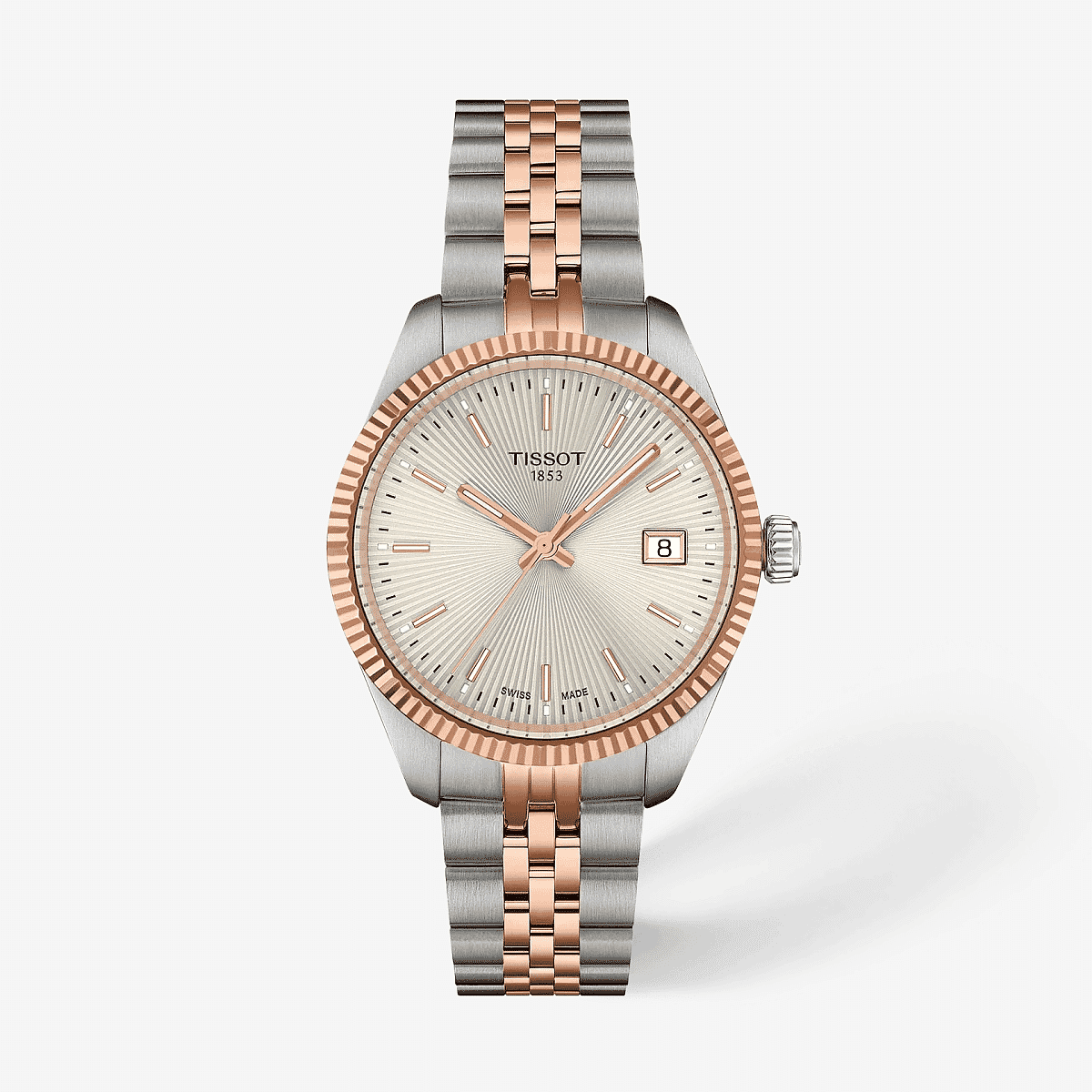 Reloj Tissot Ballade 34mm Esfera Plata - T1562102203101