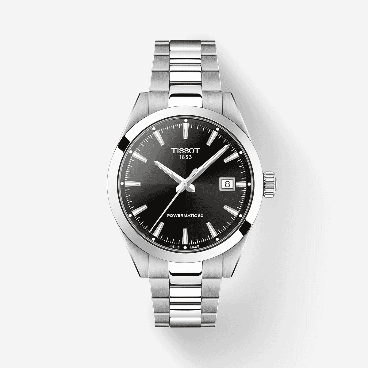 Reloj Tissot Gentleman 38mm Esfera Negra - T1658071105100