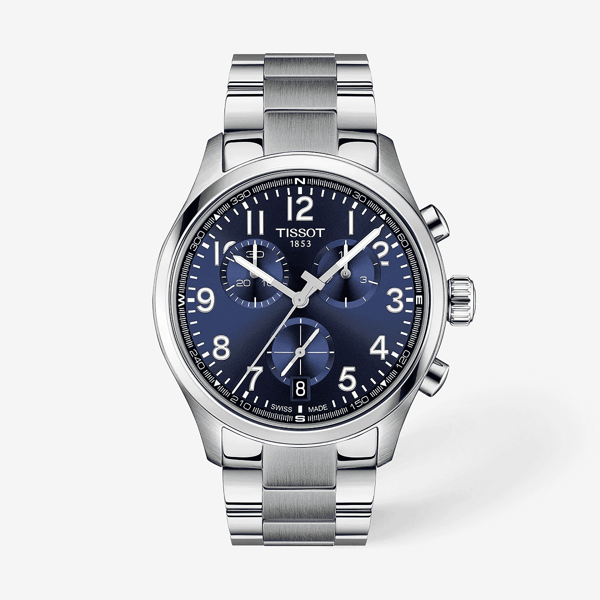 Reloj Tissot Chrono L 42mm Acero Esfera Azul - T1164171104200