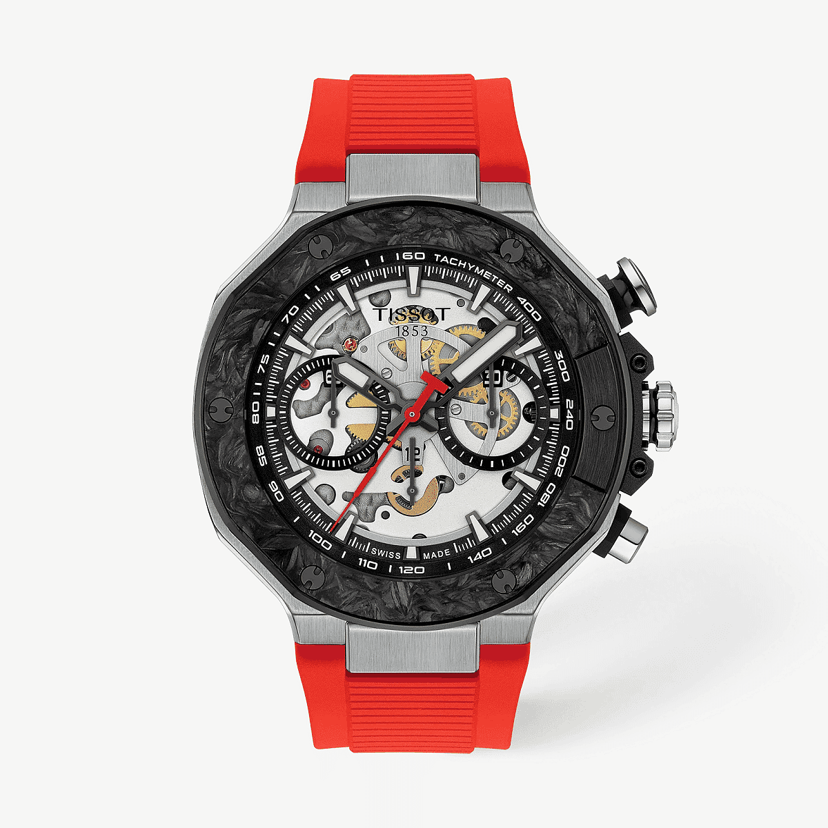 Reloj Tissot T-Race MotoGP 2026 45mm Esfera Transparente - T1414622705100
