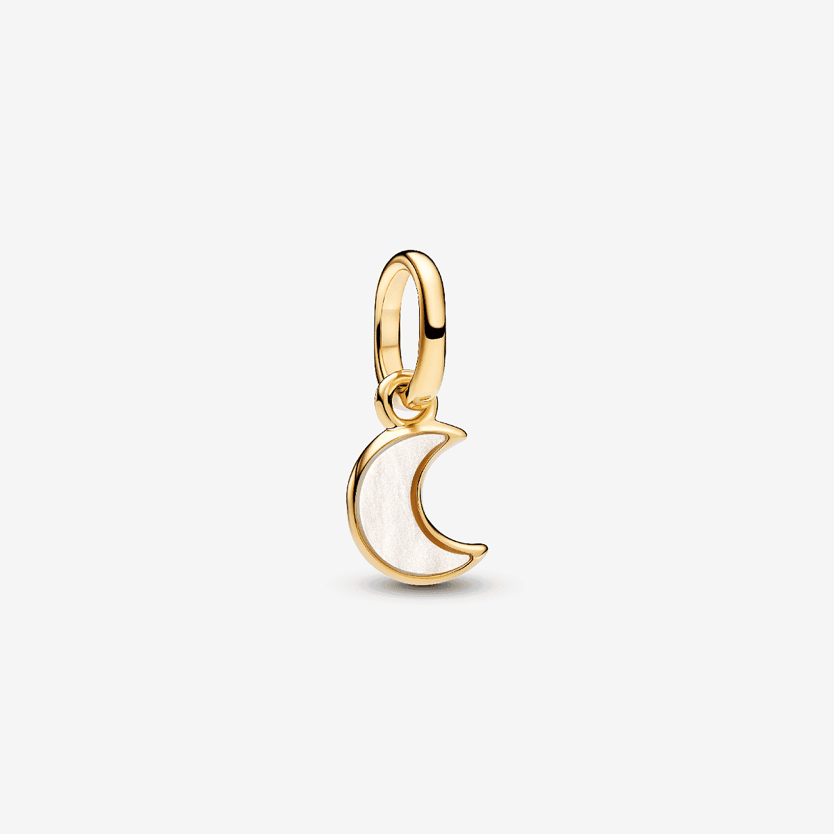 Charm Pandora Mini Colgante Luna Creciente Blanca - 764614C01