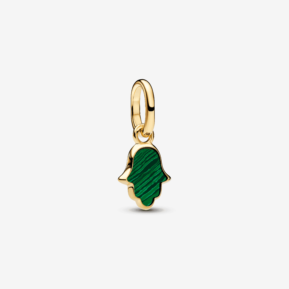 Charm Pandora Colgante Mini Mano de Fátima Verde - 764612C01