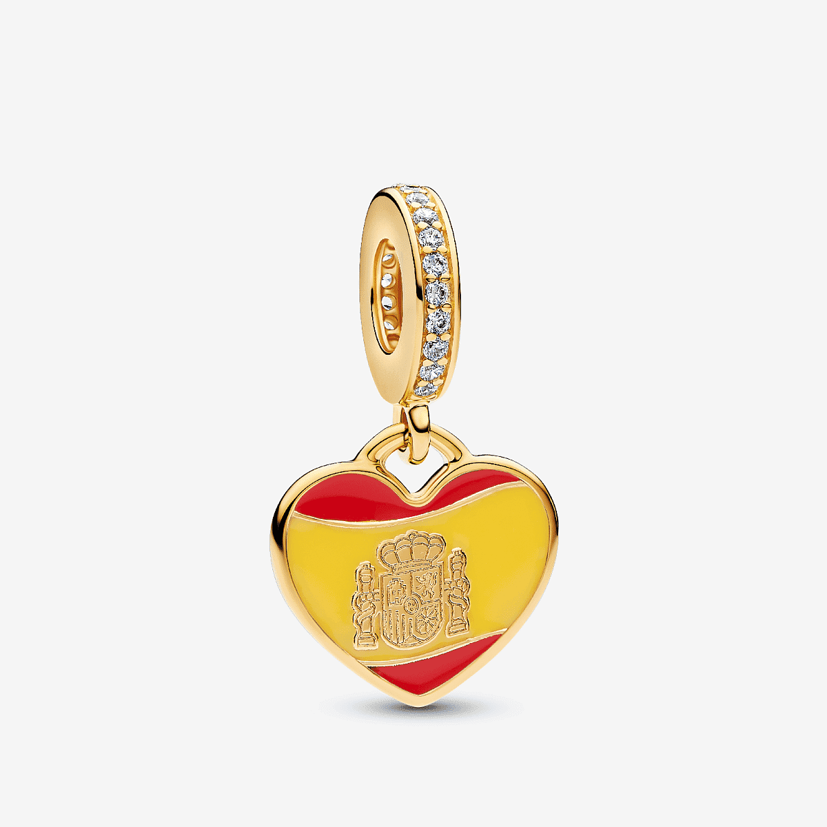 Charm Colgante Pandora Corazón España Grabable - 763926C01_E002