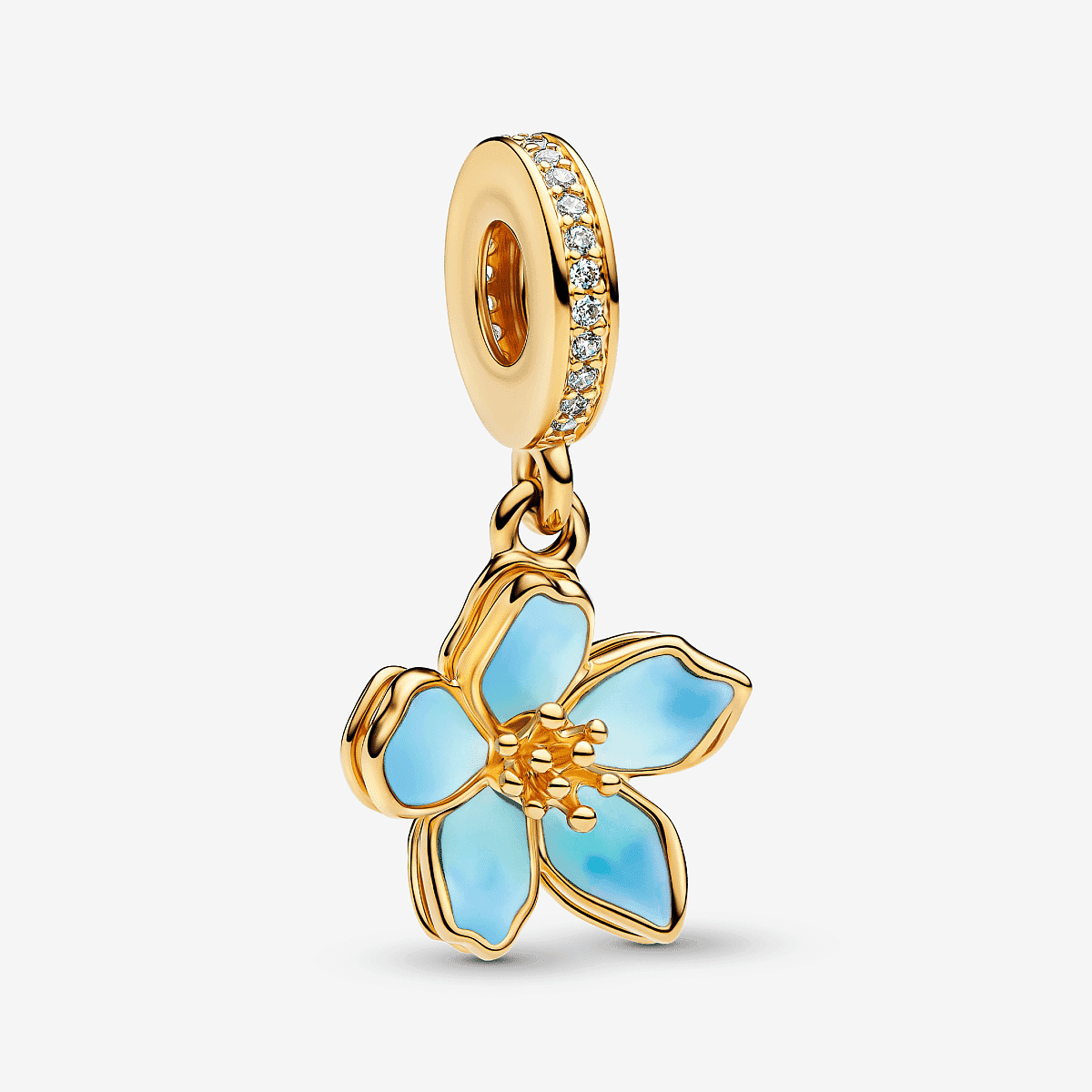 Charm Pandora Colgante Flor Dorada - 760667C01