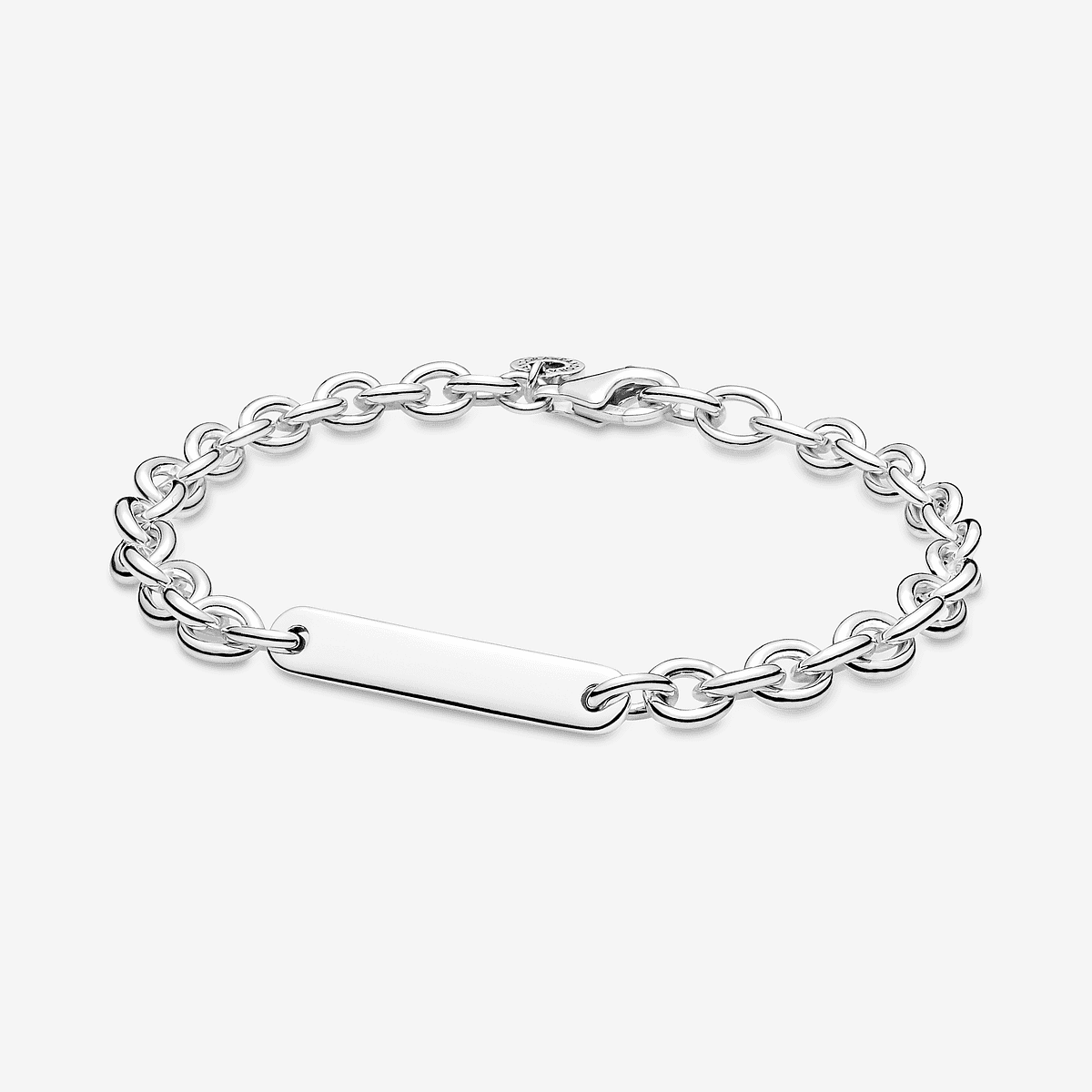 Pulsera Pandora de Eslabones con Barra Grabable - 599523C00