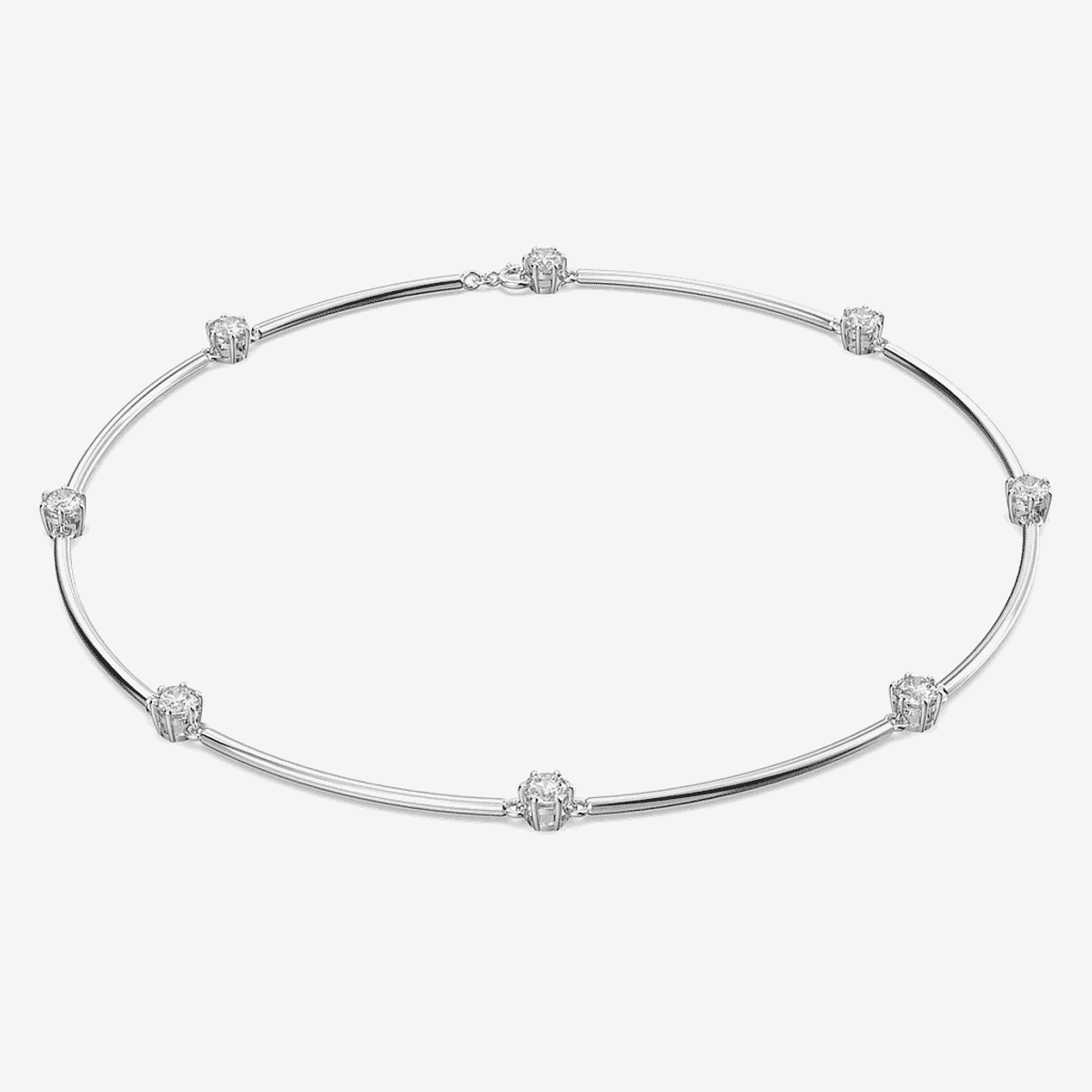 Collar Constella Swarovski Bañado en Rodio - 5638699