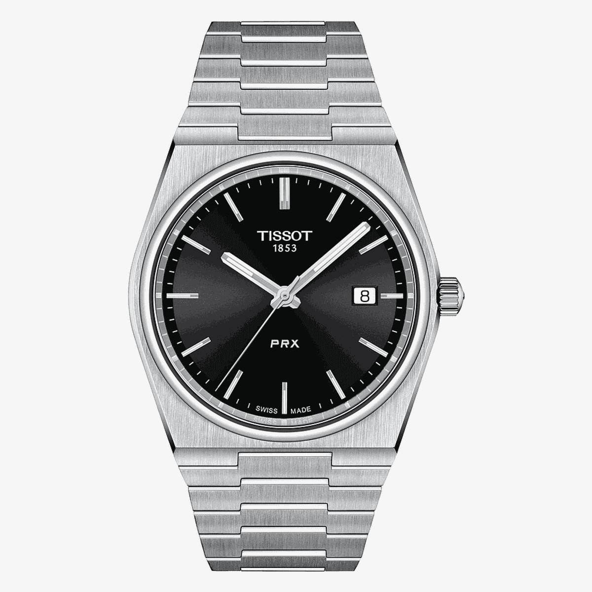 Reloj Tissot PRX 40 Cuarzo Esfera Negra - T1374101105100
