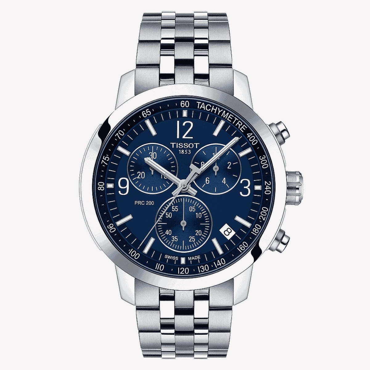 Reloj Tissot PRC 200 Chronograph Brazalete Acero - T1144171104700
