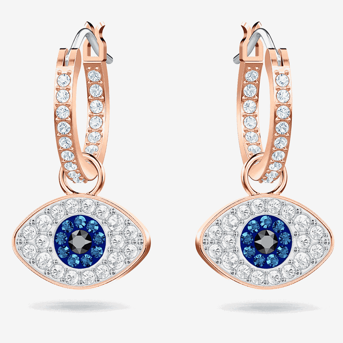 Pendientes de aro Swarovski Symbolic Chapados en Oro Rosa - 5425857