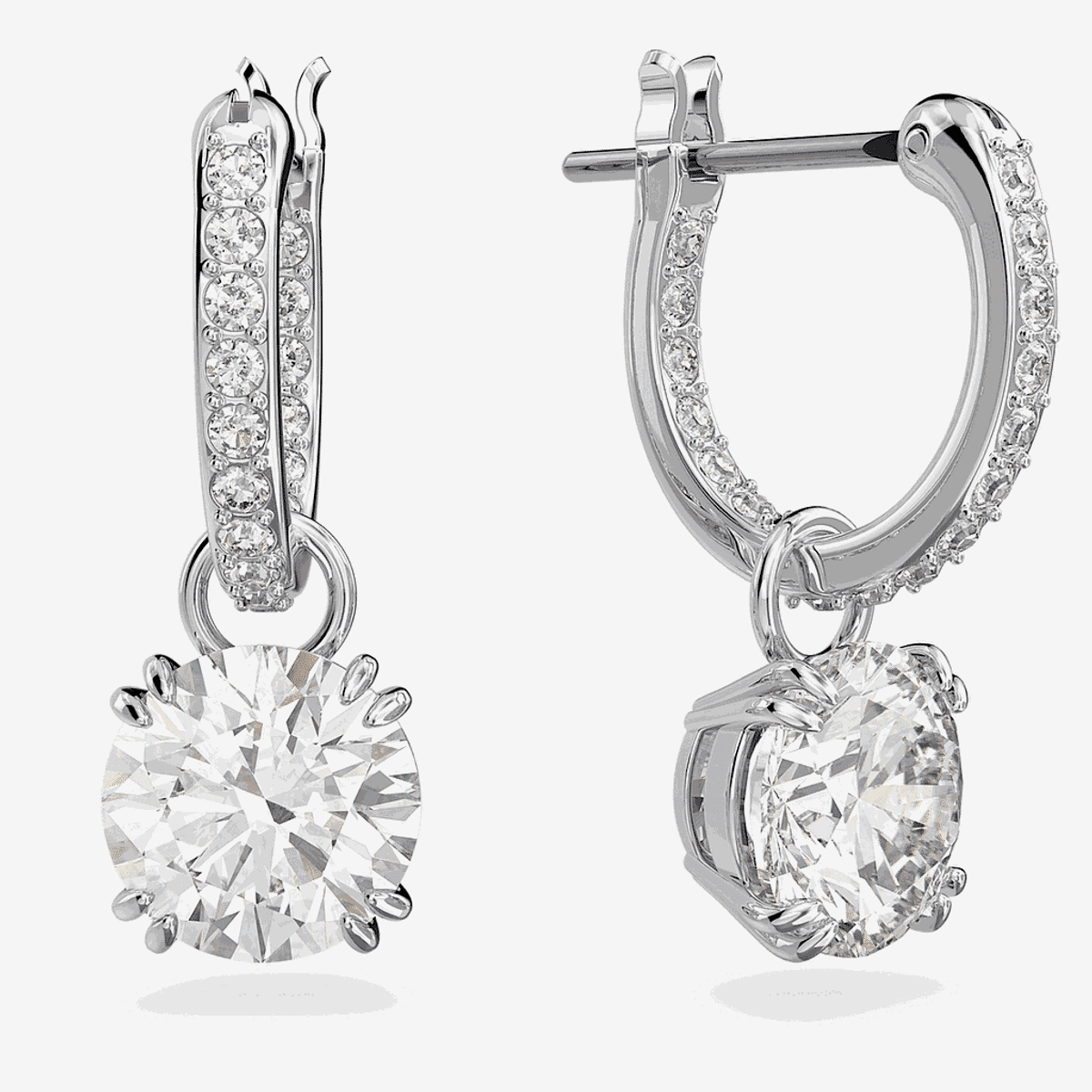Pendientes Constella Swarovski Bañados en Rodio - 5636717