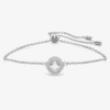 Pulsera Constella Swarovski Bañada en Rodio 5636266